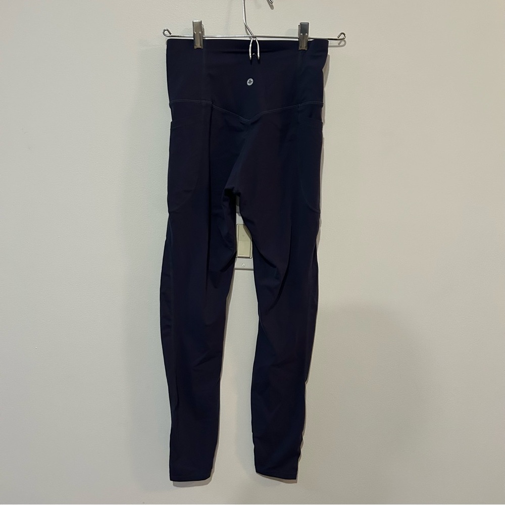 HALARA UltraSculpt Deep Blue Leggings XS 7/8 length - Picture 2 of 4